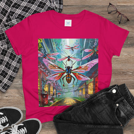 Neon Swarm Cotton Tee