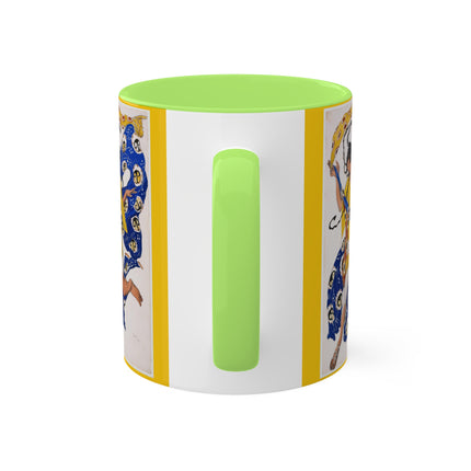 The Butterfly (Costume Design for Anna Pavlova) by Leon Bakst Colorful Mugs, 11oz