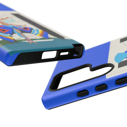 Exotic Dancer Phone Case – Vibrant Performance & Art Deco Flair