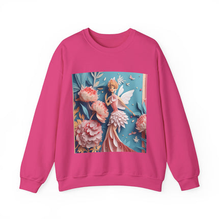 Peony Fairy Unisex Heavy Blend™ Crewneck Sweatshirt