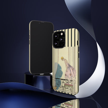 Falbalas et fanfreluches, La Souris by George Barbier Phone Cases
