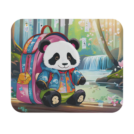 Baby Panda Mouse Pad, Rectangle