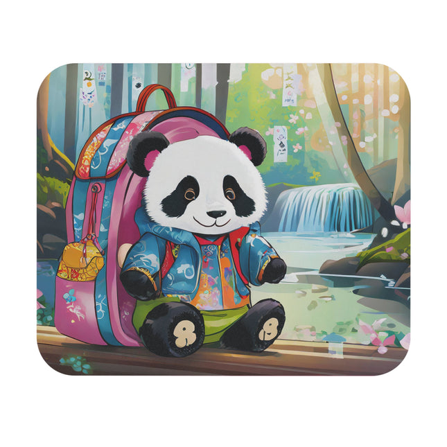 Baby Panda Mouse Pad, Rectangle