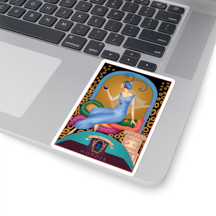 September & Sapphire (from the Gem Series) by Sofia Chiostri Copper Kiss-Cut Stickers (4 Sizes)