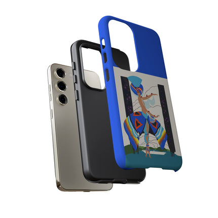 Exotic Dancer Phone Case – Vibrant Performance & Art Deco Flair
