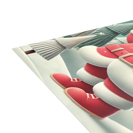 Santa's Joyful Night Postcard Bundles (envelopes included)