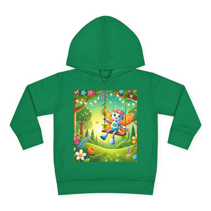 Robot Fairy Toddler Pullover Fleece Hoodie