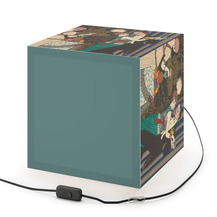 La Danse by George Barbier Light Cube Lamp
