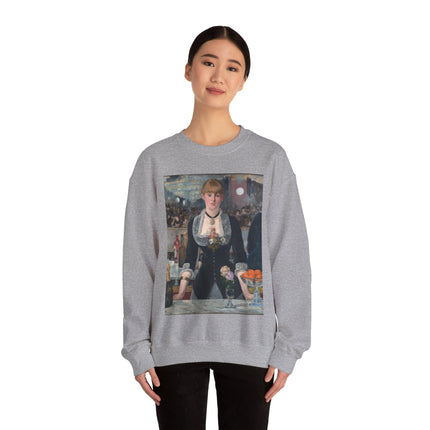 A Bar at the Folies-Bergère by Edouard Manet Heavy Blend™ Crewneck Sweatshirt