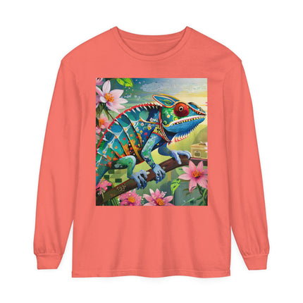 Camouflage Chameleon Long Sleeve T-Shirt