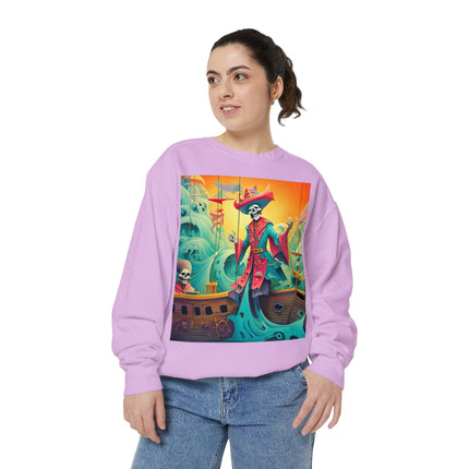 Skeleton Crew of the Misty Seas Unisex Garment-Dyed Sweatshirt