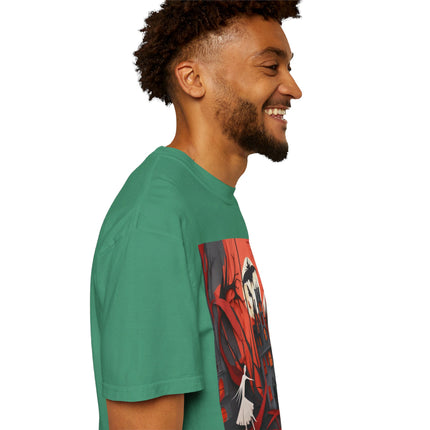 Halloween Night Scene Unisex Garment-Dyed T-shirt