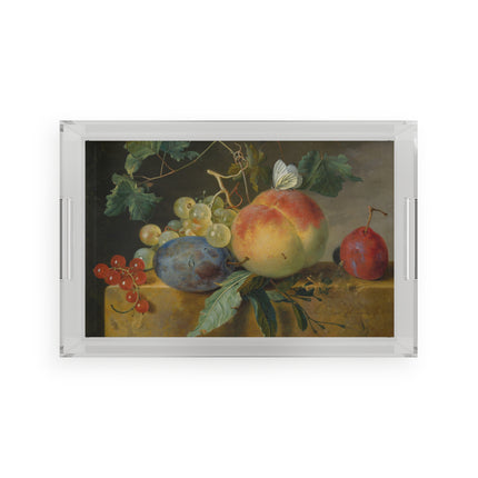 Fruit Still Life by Jan van Huysum Acrylic Serving Tray