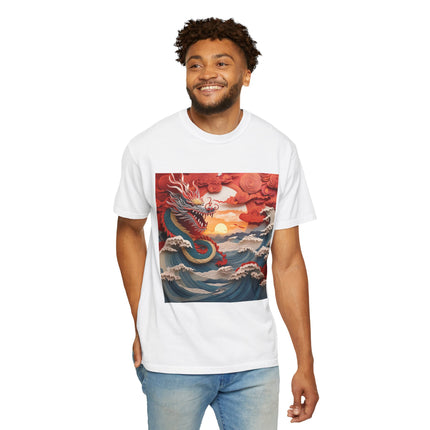 Emergence of the Dragon Unisex Garment-Dyed T-shirt