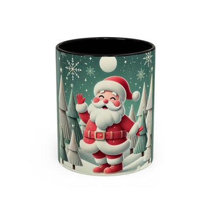 Santa's Joyful Night Colorful Mugs (11oz, 15oz)