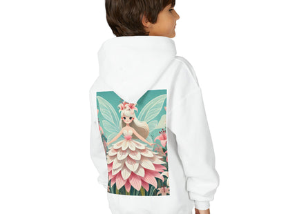 Lily Fairy in Bloom Youth Heavy Blend Hooded Sweatshirt