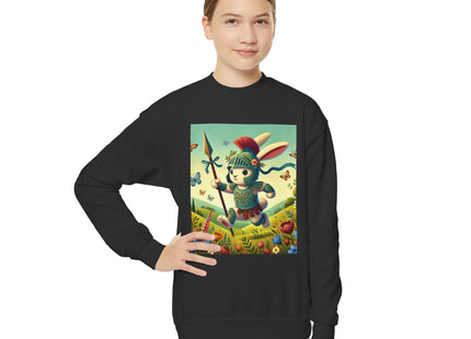 Rabbit Gladiator Youth Crewneck Sweatshirt