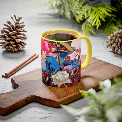 Ethereal Irises Colorful Mugs (11oz, 15oz)