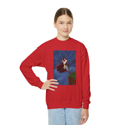 The Enchanted Witch Youth Crewneck Sweatshirt