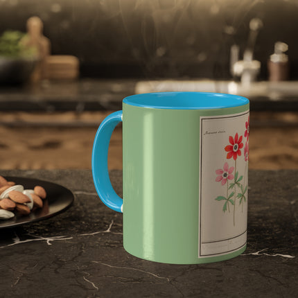 Anemoon, Anemone by Anselmus Boëtius de Boodt Colorful Mugs, 11oz