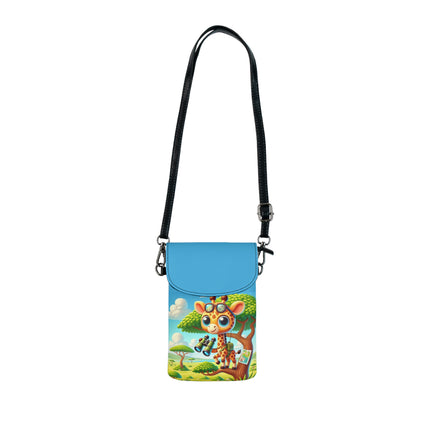 Giraffe Lookout Small Cell Phone Wallet