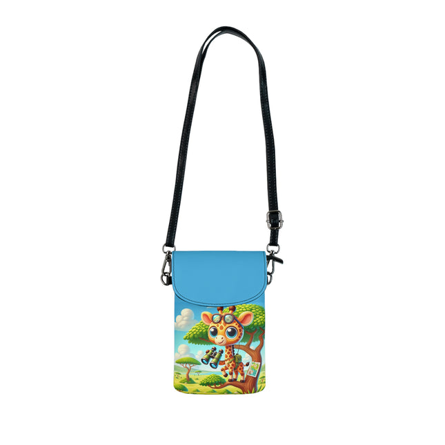 Giraffe Lookout Small Cell Phone Wallet