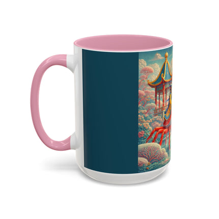 The Celestial Crab Navigator Colorful Mugs (11oz, 15oz)