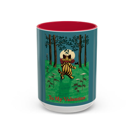 Peekaboo by Louis Wain Colorful Mugs (11oz, 15oz)