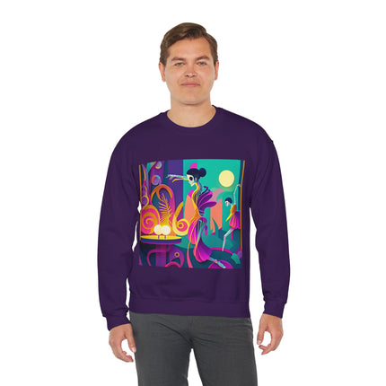 Dance of the Skeleton Ballerinas Unisex Heavy Blend™ Crewneck Sweatshirt