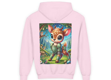 Fawn Defender Youth Heavy Blend Hooded Sweatshirt