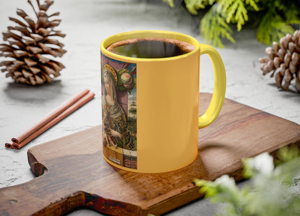 Madonna and Child by Carlo Crivelli Colorful Mugs (11oz, 15oz)