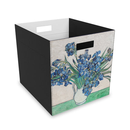 Irises by Vincent Van Gogh Puzzle Felt Storage Box