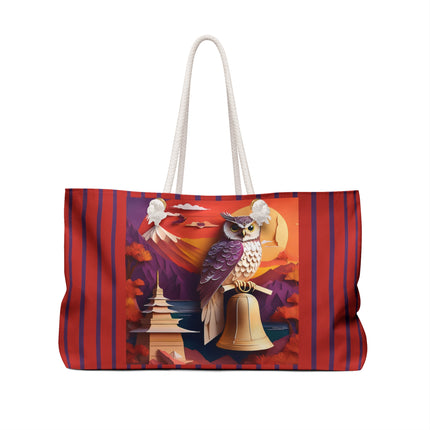 Owl's Evening Vigil Weekender Bag