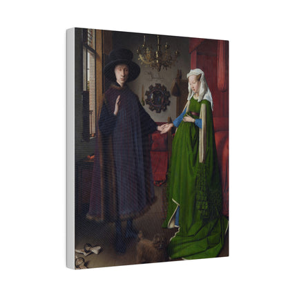Arnolfini Portrait by Jan Van Eyck Matte Canvas, Stretched, 0.75"
