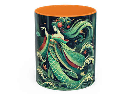Mermaid Queen Rising from the Deep Colorful Mugs (11oz, 15oz)
