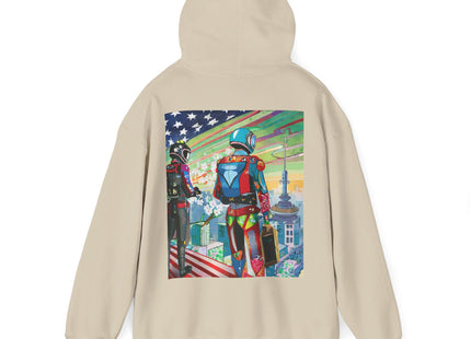 NSA Cyber Punk Computer Hacking Team – Heavy Blend™ Hooded Sweatshirt