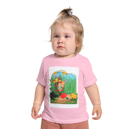 Spring Fairies & Floral Delights Baby Short Sleeve T-Shirt