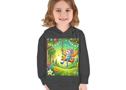 Robot Fairy Toddler Pullover Fleece Hoodie