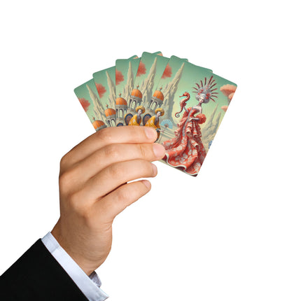 The Seahorse Court Playing Cards