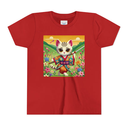 Samurai Kitten Youth Short Sleeve Tee