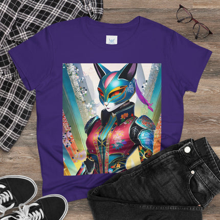 Cyberpunk Chic Cotton Tee