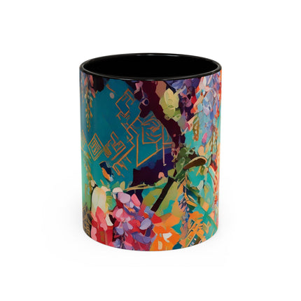 Golden Wisteria Symphony Colorful Mugs (11oz, 15oz)