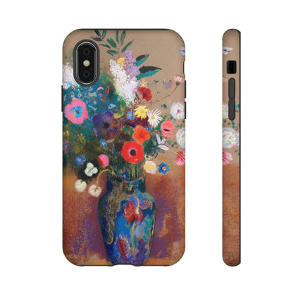 Bouquet of Flowers by Odilon Redon Phone Cases