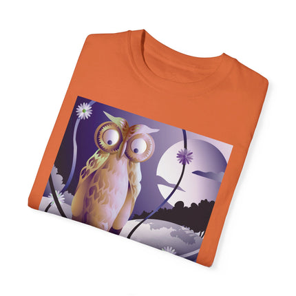 The Startled Pumpkin Unisex Garment-Dyed T-shirt