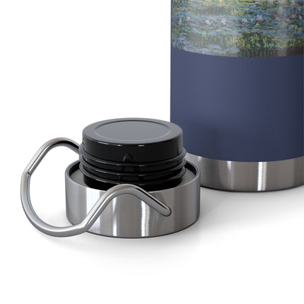Water Lilies and Japanese Bridge by Claude Monet Copper Vacuum Insulated Bottle, 22oz