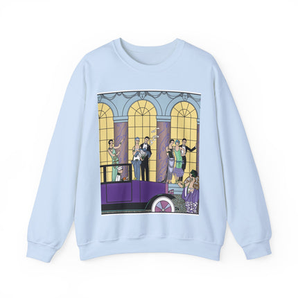 Au Revoir by George Barbier Heavy Blend™ Crewneck Sweatshirt