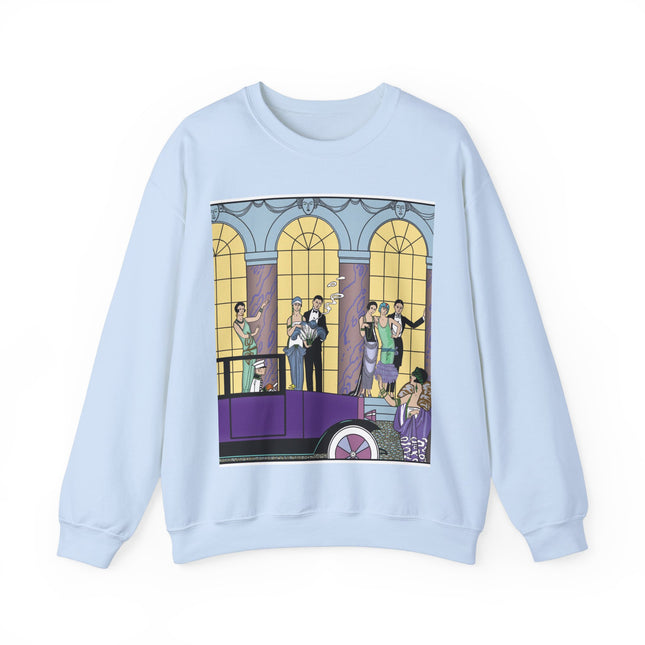 Au Revoir by George Barbier Heavy Blend™ Crewneck Sweatshirt