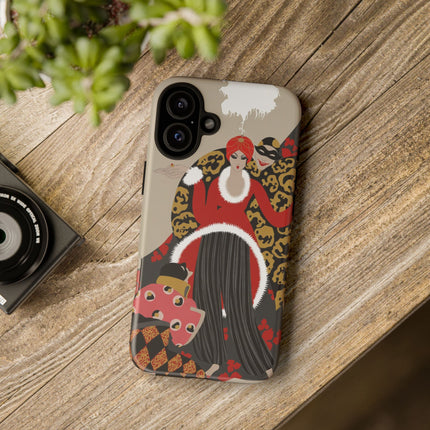 Masquerade Elegance Phone Case – Dramatic Glamour & Timeless Allure