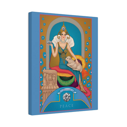April & Diamond – Sofia Chiostri’s Radiant Birthstone Canvas