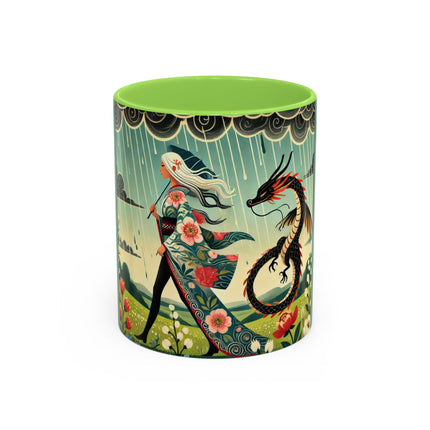 The Dragon Fairy’s Stride Colorful Mugs (11oz, 15oz)